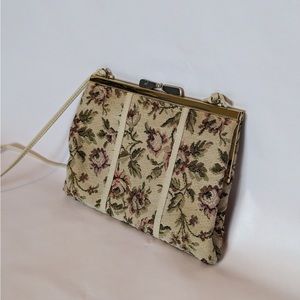 Vintage floral purse
